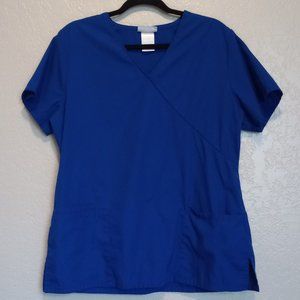 SB Scrubs Blue Women's Size M Scrub Top